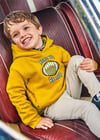Mayoral Erkek Çocuk Baskılı Sweatshirt Sarı 4451
