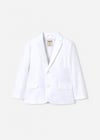 Mayoral Erkek Çocuk Blazer Ceket Beyaz 3437