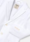 Mayoral Erkek Çocuk Blazer Ceket Beyaz 3437