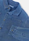 Mayoral Erkek Çocuk Cepli Denim Gömlek Mavi 4103