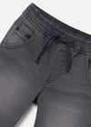 Mayoral Erkek Çocuk Denim Bermuda Kot Şort Koyu Gri 6282 