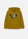 Mayoral Erkek Çocuk Desenli Sweatshirt Yeşil 7452