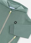 Mayoral Erkek Çocuk Fermuarlı Kapüşonlu Sweatshirt Yeşil 3442