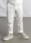 Mayoral Erkek Çocuk Gabardin Pantolon Beyaz 512