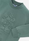 Mayoral Erkek Çocuk Kabartmalı Sweatshirt Yeşil 3434