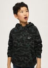 Mayoral Erkek Çocuk Kapüşonlu Sweatshirt Siyah 7407