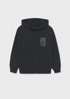 Mayoral Erkek Çocuk Kapüşonlu Sweatshirt Siyah 7408