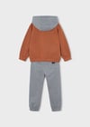Mayoral Erkek Çocuk Kapüşonlu Sweatshirt Eşofman Takımı Kiremit 4806