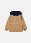 Mayoral Erkek Çocuk Kapüşonlu Sweatshirt Vizon 3404