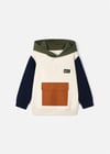 Mayoral Erkek Çocuk Kapüşonlu Sweatshirt Bej 4421