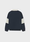 Mayoral Erkek Çocuk Polo Yaka Sweatshirt Lacivert 7406