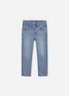 Mayoral Erkek Çocuk Skinny Kot Pantolon Gri-Mavi 4530