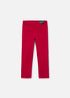 Mayoral Erkek Çocuk Slim Fit Cepli Pantolon Kırmızı 517