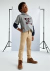 Mayoral Erkek Çocuk Sweatshirt Gri 7444