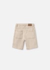 Mayoral Erkek Çocuk Twill Şort Krem 6206