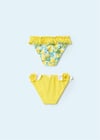 Mayoral Kız Bebek 2'li Bikini Altı Sarı 1633