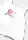 Mayoral Kız Bebek 3'lü Baskılı Bikini Takımı Somon 1636