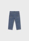 Mayoral Kız Bebek Basic Denim Kot Pantolon Mavi 576