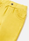 Mayoral Kız Bebek Basic Pantolon Sarı 550