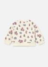 Mayoral Kız Bebek Baskılı Sweatshirt Krem 2433