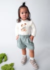 Mayoral Kız Bebek Bermuda Mavi 2261
