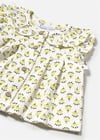 Mayoral Kız Bebek Desenli Bluz Krem 1105