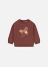 Mayoral Kız Bebek Desenli Sweatshirt Tarçın 2430