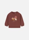 Mayoral Kız Bebek Desenli Sweatshirt Tarçın 2430