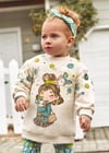Mayoral Kız Bebek Elbise Bej 2922