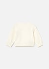 Mayoral Kız Bebek Fermuarlı Sweatshirt Ekru 1491