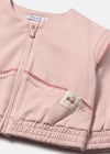 Mayoral Kız Bebek Fermuarlı Sweatshirt Pudra 1491