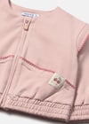 Mayoral Kız Bebek Fermuarlı Sweatshirt Pudra 1491
