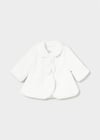 Mayoral Kız Bebek Peluş Mont Krem 2451