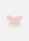 Mayoral Kız Bebek Petekli Bluz Pembe 1193