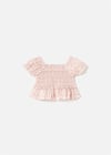 Mayoral Kız Bebek Petekli Bluz Pembe 1193
