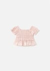 Mayoral Kız Bebek Petekli Bluz Pembe 1193