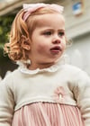 Mayoral Kız Bebek Pileli Elbise Pembe 2906