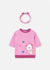 Mayoral Kız Bebek Saç Bandlı Elbise Pembe 2812