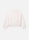 Mayoral Kız Çocuk Baskılı Fermuarlı Sweatshirt Ekru 6409