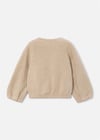 Mayoral Kız Çocuk Baskılı Sweatshirt Bej 4406