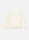 Mayoral Kız Çocuk Baskılı Sweatshirt Krem 3448
