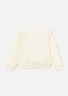 Mayoral Kız Çocuk Baskılı Sweatshirt Krem 3448