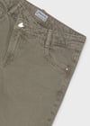 Mayoral Kız Çocuk Bol Kesimli Denim Pantolon Vizon 7526