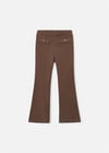 Mayoral Kız Çocuk Cep Detaylı Pantolon Kahverengi 4731