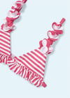 Mayoral Kız Çocuk Çiçekli Bikini Fuşya 3790