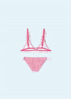 Mayoral Kız Çocuk Çiçekli Bikini Fuşya 3790