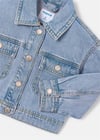 Mayoral Kız Çocuk Denim Ceket Açık Mavi 3454