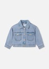 Mayoral Kız Çocuk Denim Ceket Açık Mavi 3454