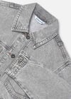 Mayoral Kız Çocuk Denim Ceket Gri 6406