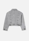 Mayoral Kız Çocuk Denim Ceket Gri 6406